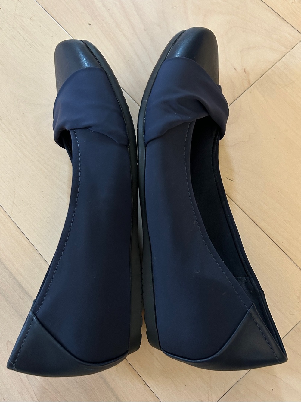 Bare traps Mitsy Navy Blue Memory foam Footbed Round Toe, Slip-On 10 Wide 10W - Picture 3 of 14